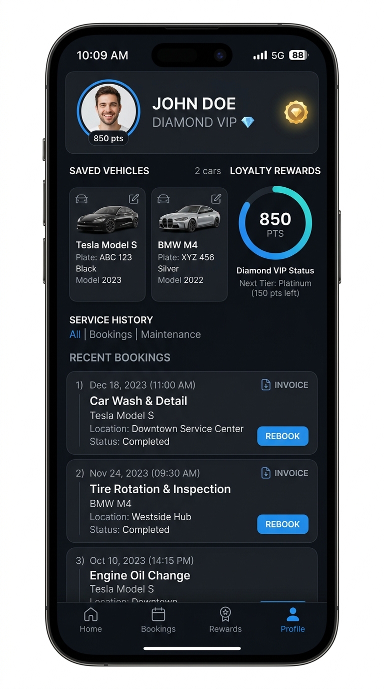 App Profile Screen